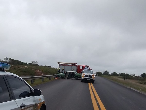 siniestro de tránsito, ruta 8, choque,