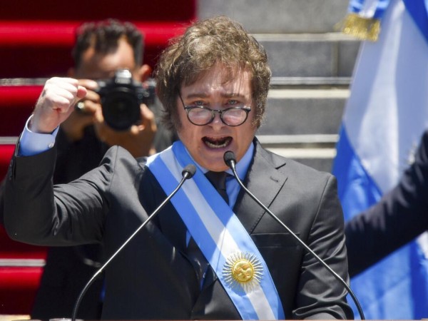 Milei ya es presidente de la Argentina