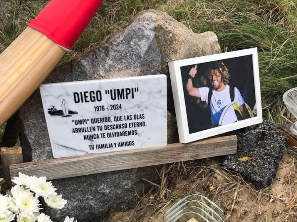 diego umpierrez, el umpi, falleció, surfista maldonado