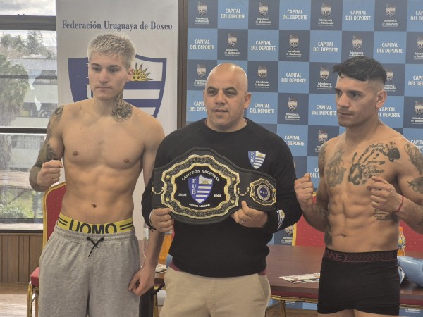 Joaquín Faccio buscará el título uruguayo de boxeo este sábado en el Campus Municipal de Maldonado