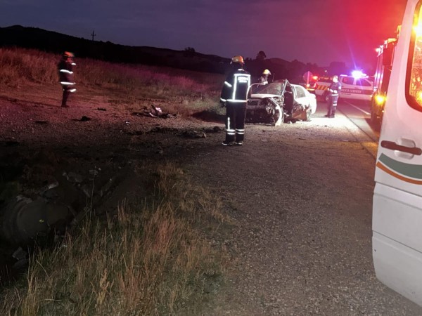 Siniestro de tránsito fatal en ruta 8: un hombre falleció luego de impactar contra una boca de tormenta
