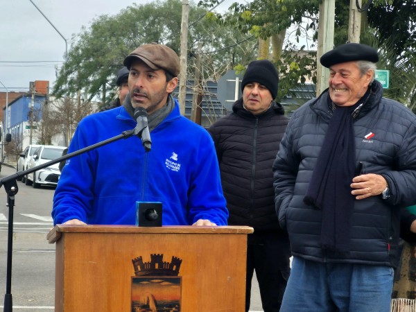 Inauguraron veredas en el Municipio de Maldonado: “Acá se trabaja”, afirmó Antía