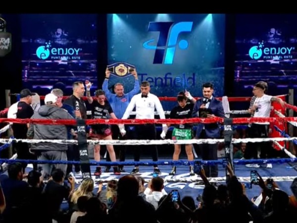 La boxeadora uruguaya Gabriela Bouvier hace historia y alcanza su tercer titulo mundial en Enjoy Punta del Este