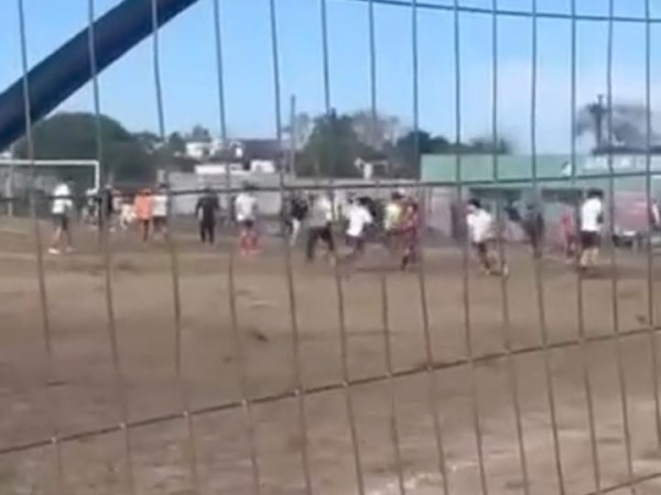 Incidentes en fútbol...