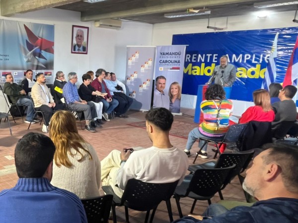 Frente Amplio de Maldonado presentó las candidaturas a la diputación