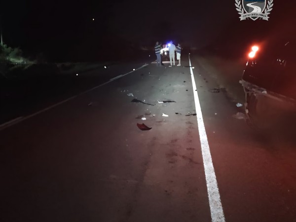 Murió un motociclist...